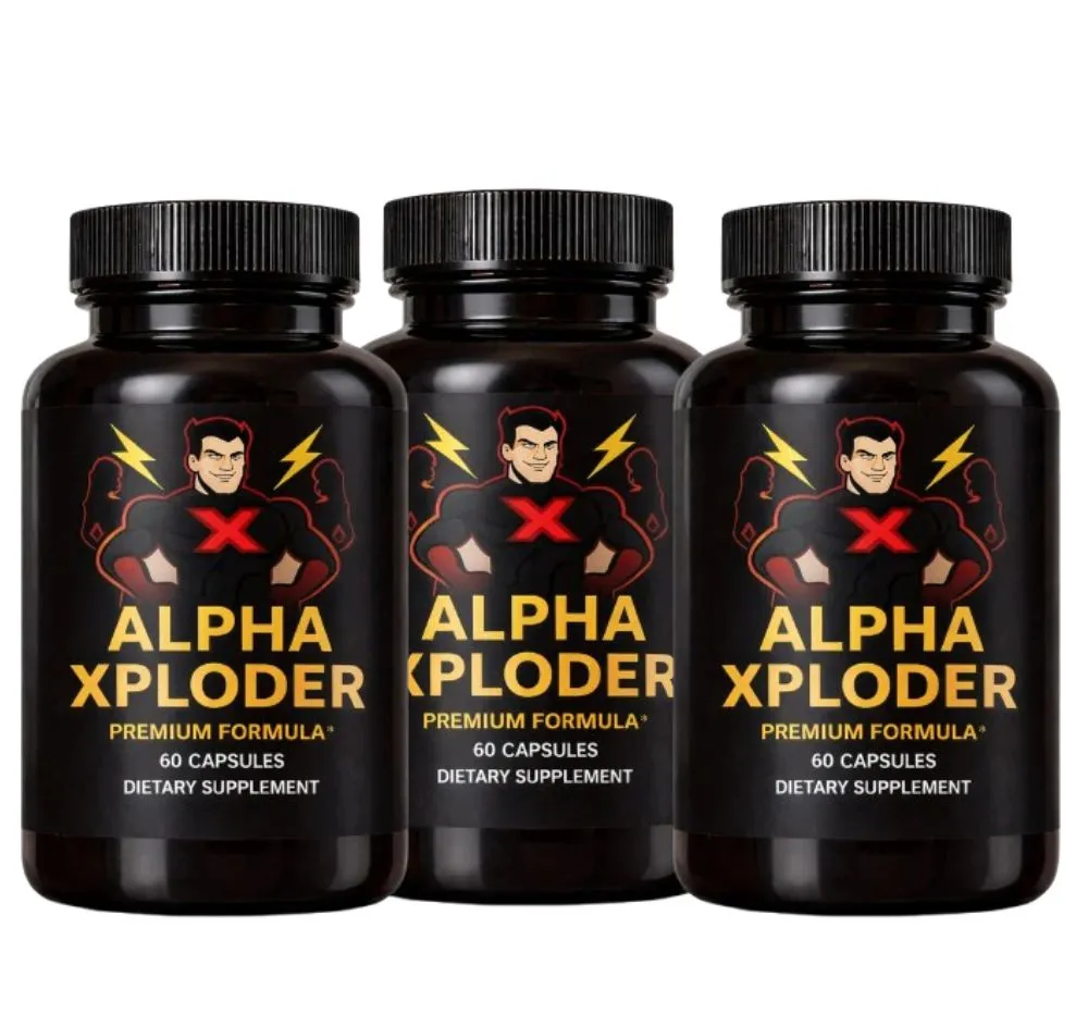 Alpha Xploder capsules supply pack